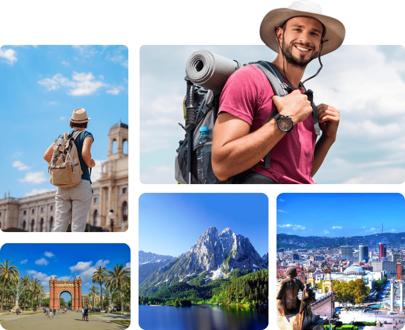 Grupo explorando Búnkers del Carmel. Rutas de Aventura Barcelona.