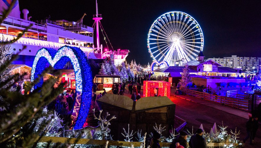 VillagedeNoël marché barcares fêtes